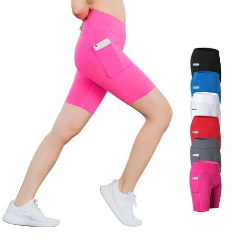 All Seasons Yoga Shorts Stretchable With Phone Pocket Pung.G
