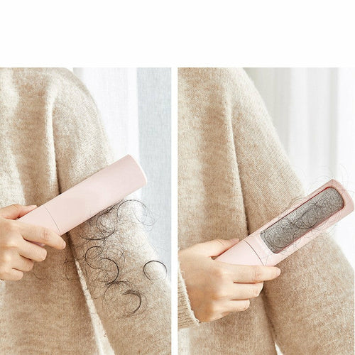 2-1 Reusable Pet Hair Remover Brush Lint Roller Portable Pung.G