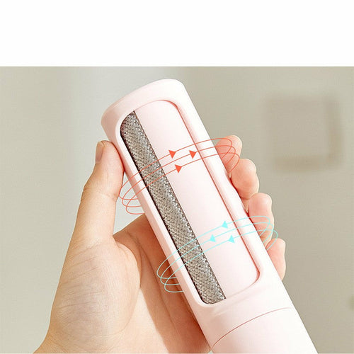 2-1 Reusable Pet Hair Remover Brush Lint Roller Portable Pung.G