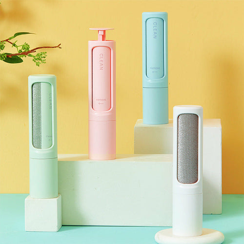 2-1 Reusable Pet Hair Remover Brush Lint Roller Portable Pung.G
