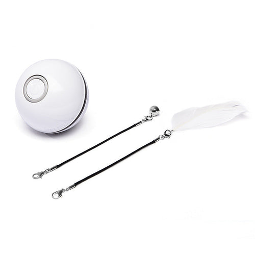 LED Laser Electronic Rolling Pet Funny Cat Toy Ball Pung.G