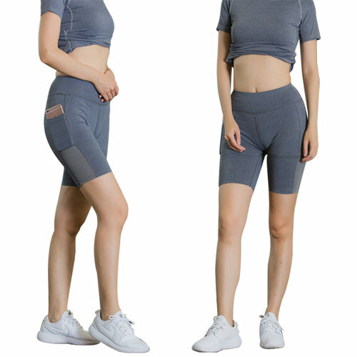 All Seasons Yoga Shorts Stretchable With Phone Pocket Pung.G