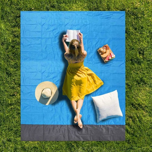 Portable Waterproof Picnic Mat Beach Mat Pocket Blanket Pung.G