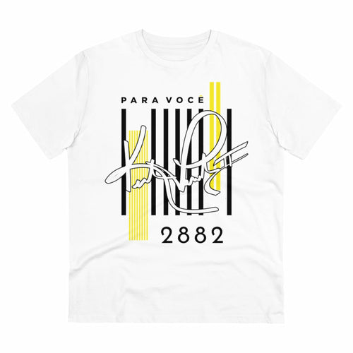 2882Sport™ Para Você Barcode 100% Organic T-shirt - Unisex Pung.G