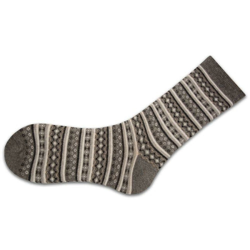 Flower Pattern Cotton Women's Crew Socks in 1-Pair Packs Pung.G