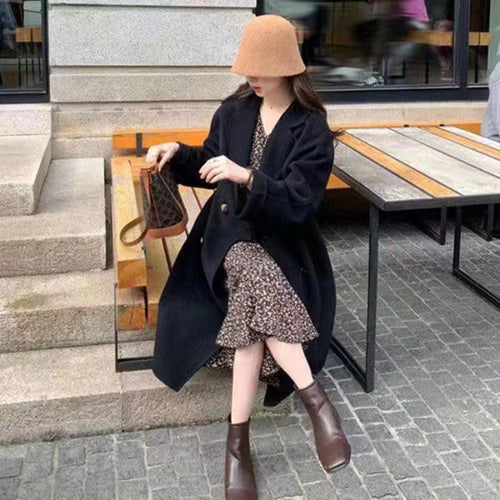 Small High-grade Woolen Coat For Women Pung.G