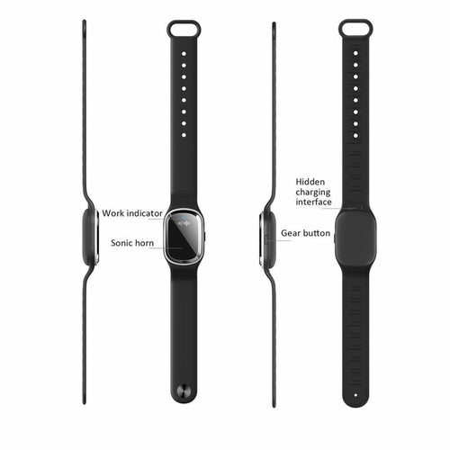Super Shield Mosquito Repellent Watch Band Ultrasonic And Electronic Pung.G