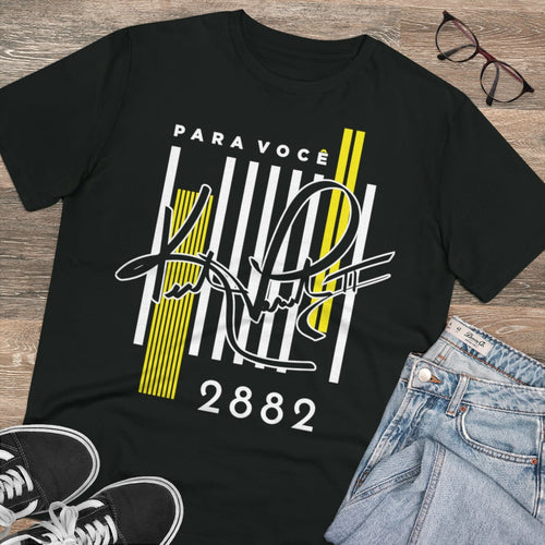2882Sport™ Para Você Barcode 100% Organic T-shirt - Unisex Pung.G