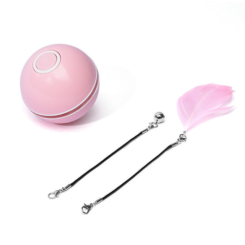 LED Laser Electronic Rolling Pet Funny Cat Toy Ball Pung.G