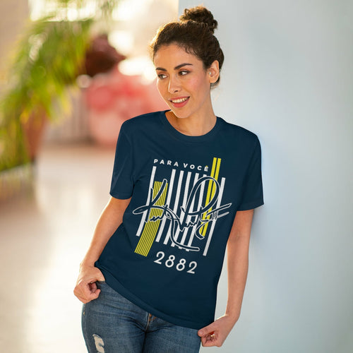 2882Sport™ Para Você Barcode 100% Organic T-shirt - Unisex Pung.G