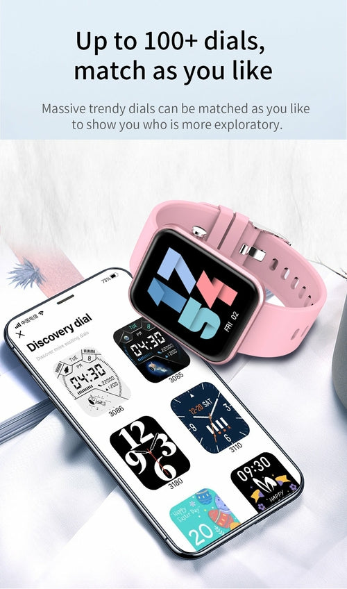 Advanced Smartwatch With Three Bands And Wellness + Activity Tracker Pung.G