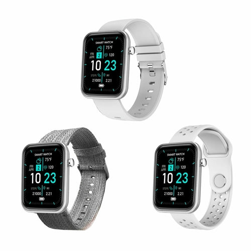 Advanced Smartwatch With Three Bands And Wellness + Activity Tracker Pung.G