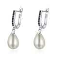 Popular OL Accessories Circle Full Rhinestone Zircon Earrings Pung.G