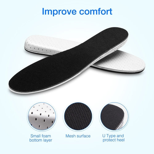 Men Women Invisible Height Increase Insoles Heel Lift Taller Shoe Pung.G