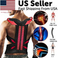 Adjustable Posture Corrector Low Back Support Shoulder Brace Belt For Pung.G