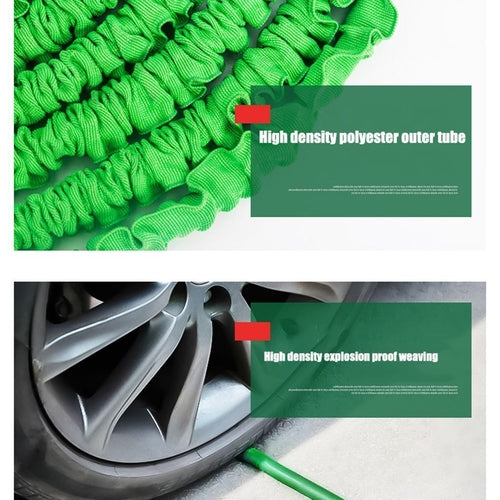 Expanding Expandable Flexible Garden Water Hose w Spray Nozzle 25, 50, Pung.G