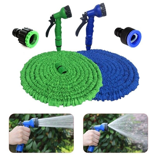 Expanding Expandable Flexible Garden Water Hose w Spray Nozzle 25, 50, Pung.G