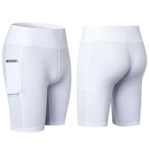 All Seasons Yoga Shorts Stretchable With Phone Pocket Pung.G