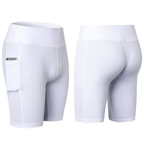 All Seasons Yoga Shorts Stretchable With Phone Pocket Pung.G