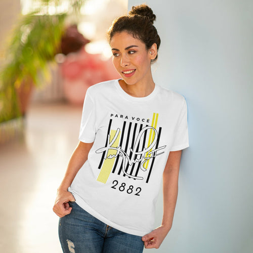 2882Sport™ Para Você Barcode 100% Organic T-shirt - Unisex Pung.G