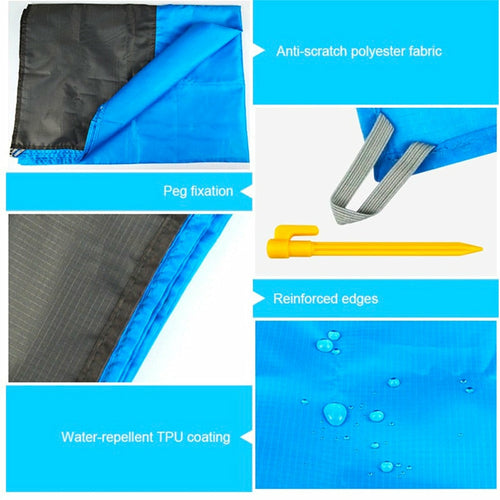 Portable Waterproof Picnic Mat Beach Mat Pocket Blanket Pung.G