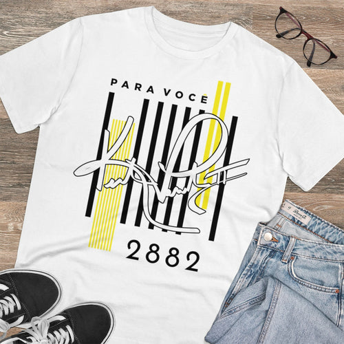 2882Sport™ Para Você Barcode 100% Organic T-shirt - Unisex Pung.G