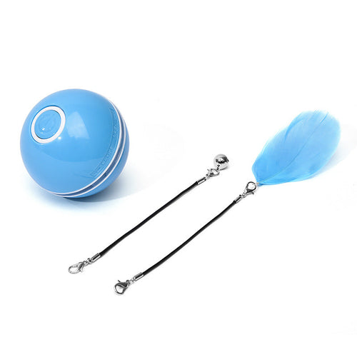 LED Laser Electronic Rolling Pet Funny Cat Toy Ball Pung.G