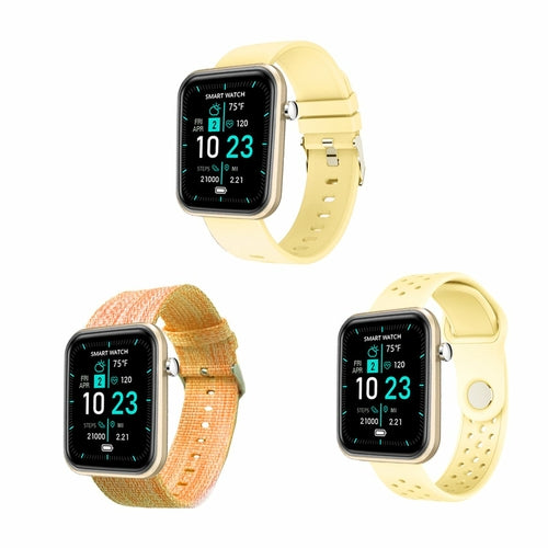 Advanced Smartwatch With Three Bands And Wellness + Activity Tracker Pung.G