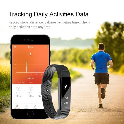 SmartFit Slim Activity Tracker And Monitor Smart Watch With FREE Extra Pung.G