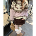 New Younger College Style Pullover Sweater For Women Pung.G