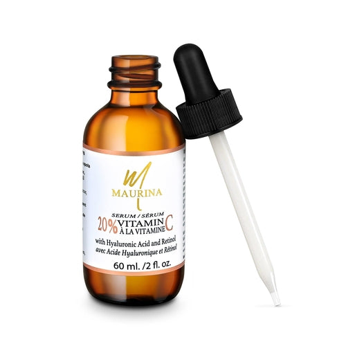 Face Serum -  20% Vitamin C Serum With Hyaluronic Acid And Retinol Pung.G