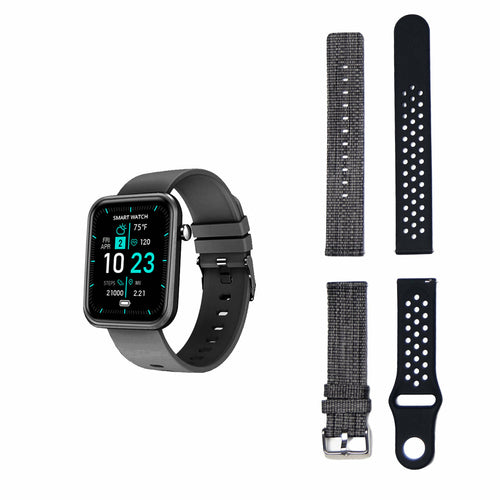 Advanced Smartwatch With Three Bands And Wellness + Activity Tracker Pung.G