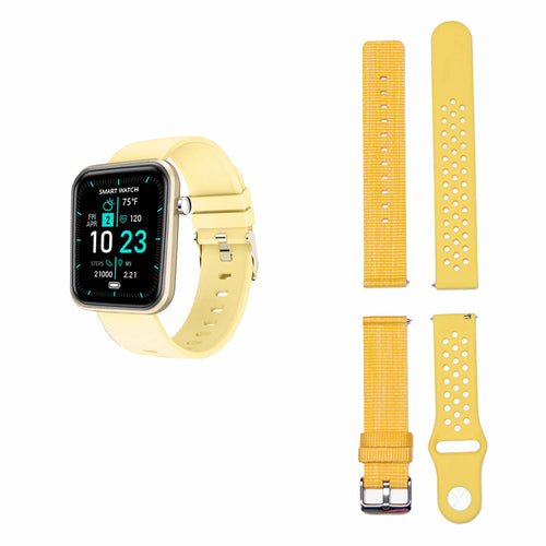 Advanced Smartwatch With Three Bands And Wellness + Activity Tracker Pung.G