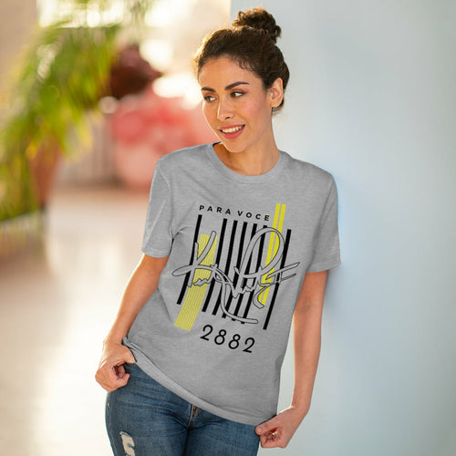 2882Sport™ Para Você Barcode 100% Organic T-shirt - Unisex Pung.G