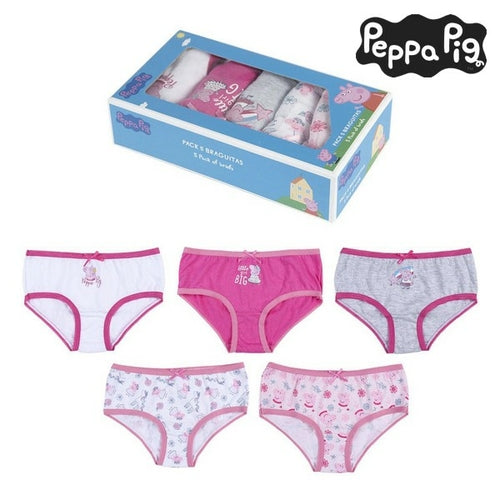 Pack of Girls Knickers Peppa Pig (5 uds) Pung.G