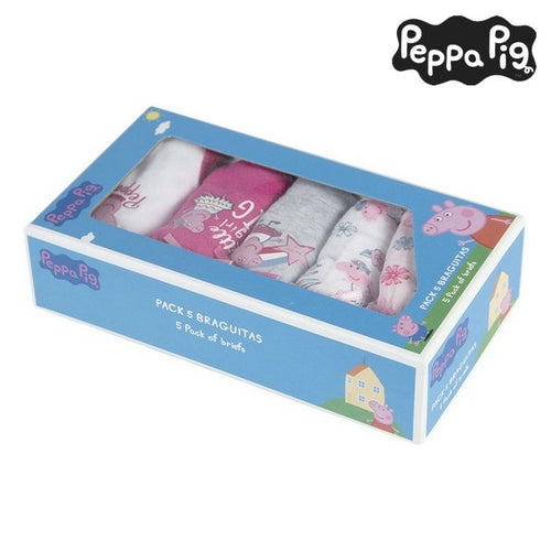 Pack of Girls Knickers Peppa Pig (5 uds) Pung.G