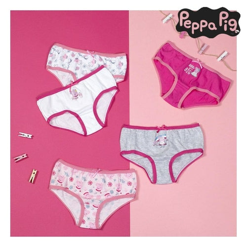 Pack of Girls Knickers Peppa Pig (5 uds) Pung.G