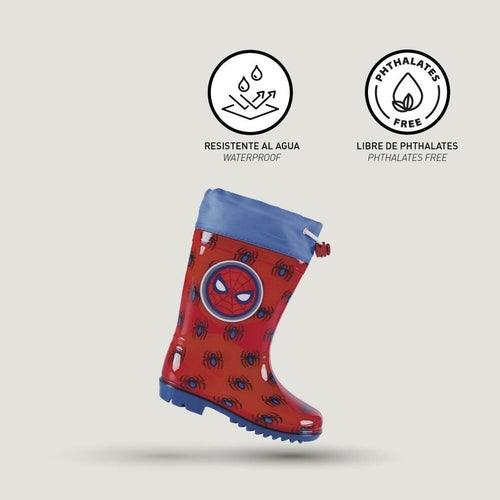Children's Water Boots Spiderman Red Pung.G
