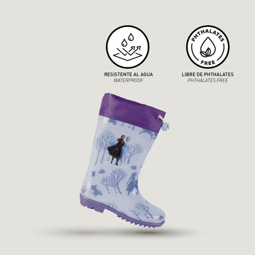 Children's Water Boots Frozen Lilac Pung.G