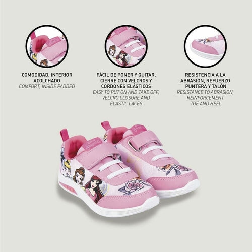 LED Trainers Princesses Disney Pink Pung.G