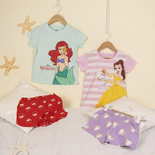 Summer Pyjama Princesses Disney Red Green Light Green Pung.G