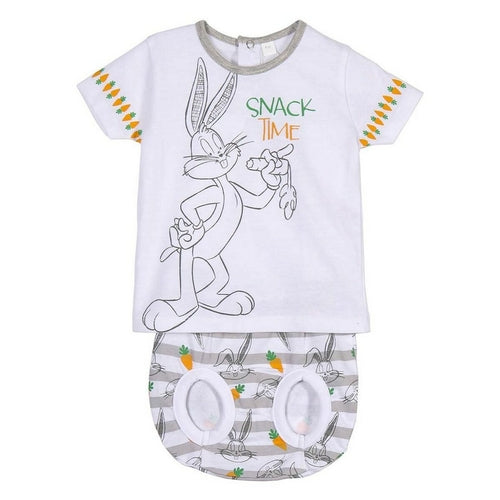 Set of clothes Looney Tunes Grey White Baby Pung.G