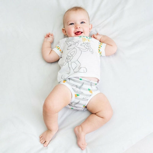 Set of clothes Looney Tunes Grey White Baby Pung.G
