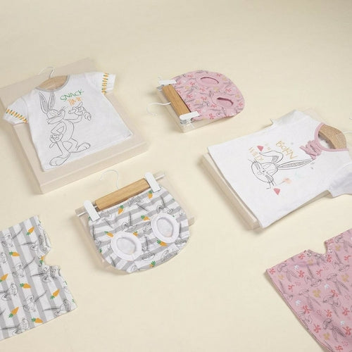 Set of clothes Looney Tunes Grey White Baby Pung.G