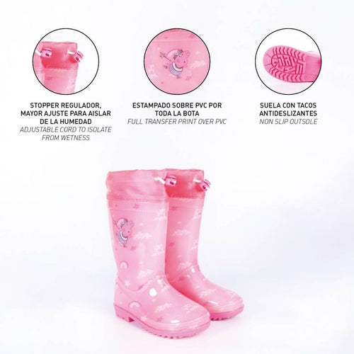Children's Water Boots Peppa Pig Pink Pung.G