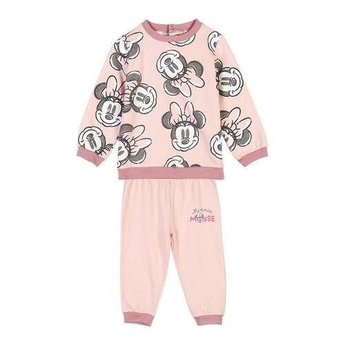 Children’s Tracksuit Minnie Mouse Pink Ocre Pung.G