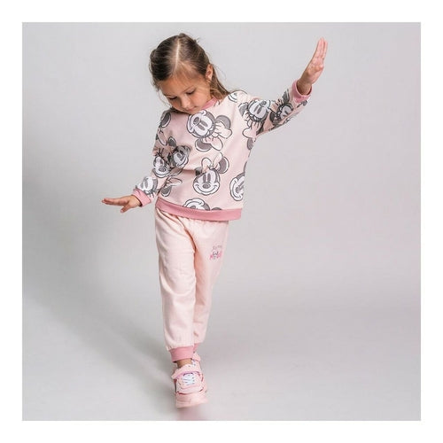 Children’s Tracksuit Minnie Mouse Pink Ocre Pung.G