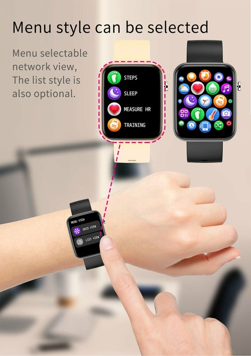 Advanced Smartwatch With Three Bands And Wellness + Activity Tracker Pung.G