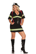 Ms, Blazin Hot - 2 Pc, Costume Includes Dress And Belt With Attached Pung.G