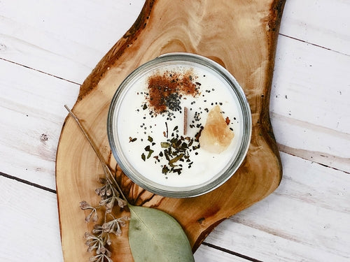 Abundance Candle / Ritual Candle / Intention Candle / Hand Poured Pung.G